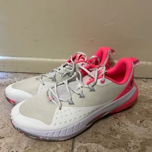 WMNS HOVR ASCENT TEAM 'WHITE CERISE' 3025724-107 Size 15 Mens